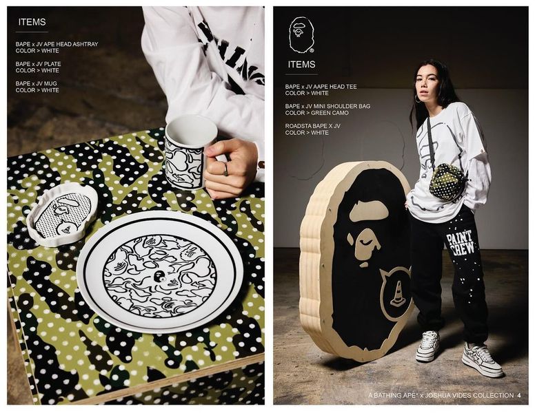 Joshua Vides x A Bathing Ape: A Sneaker Collaboration Where Joshua Vides x A Bathing Ape: A Sneaker Collaboration Where